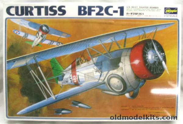 Hasegawa 1/32 Curtiss BF2C-1 US Navy Fighter Bomber - USS Ranger 1934, S9 plastic model kit